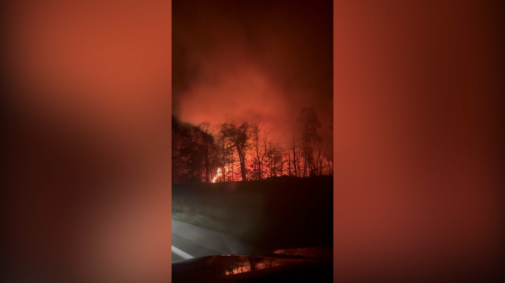 SEE VIDEO: Brush fire breaks out in Mount Morris — Rochester Community news