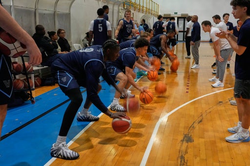 Villanova touches down in Rome for college basketball season opener and papal audience — WHEC News10NBC (Rochester)